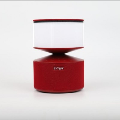 Bedside lamp Bluetooth Speaker with LED color changing and USB Charging for Mobile Devices